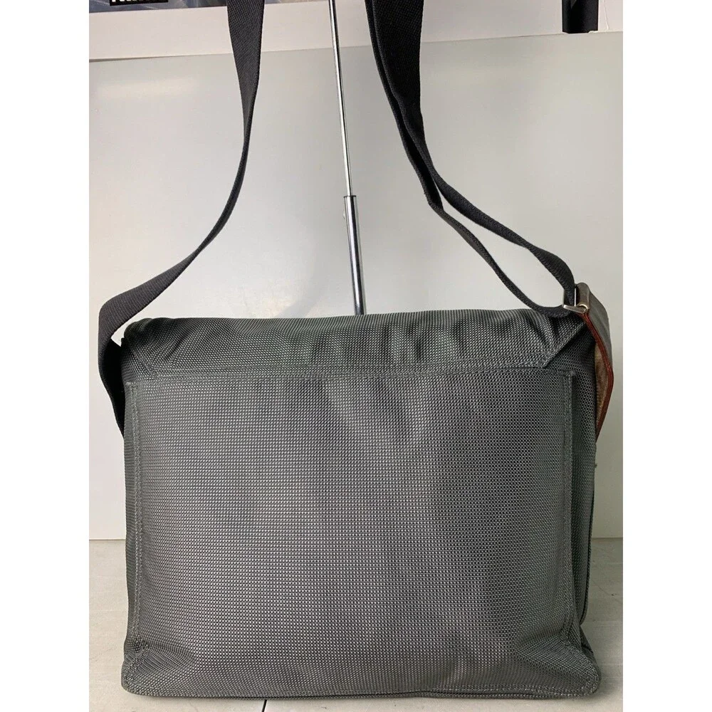 Jack Spade Greene Street Canvas Messenger Commuter Bag Crossbody Strap Laptop